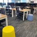 BGRS Global | Product Seen: [Kensington Midback Office Chair, Comfort Acrylic Shield - W1200 & Cupcake (Storage) - V2]